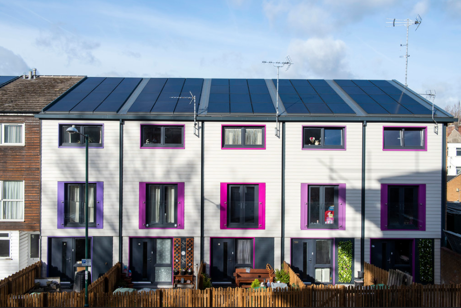 Example of net zero homes from Nottingham's Energiesprong project