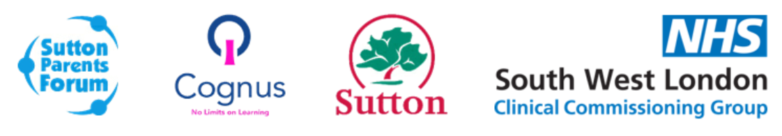 Cognus, Sutton, South West NHS and SPCF logos
