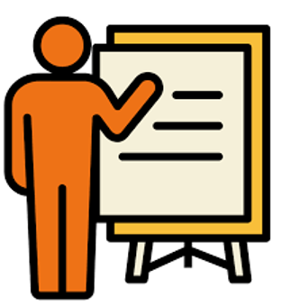 A man standing at a whiteboard