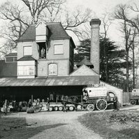 Photo of the Boorne Brewery in 1904