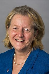 Council leader Ruth Dombey