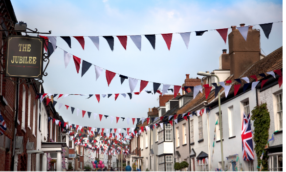 The Queen's Jubilee street party image