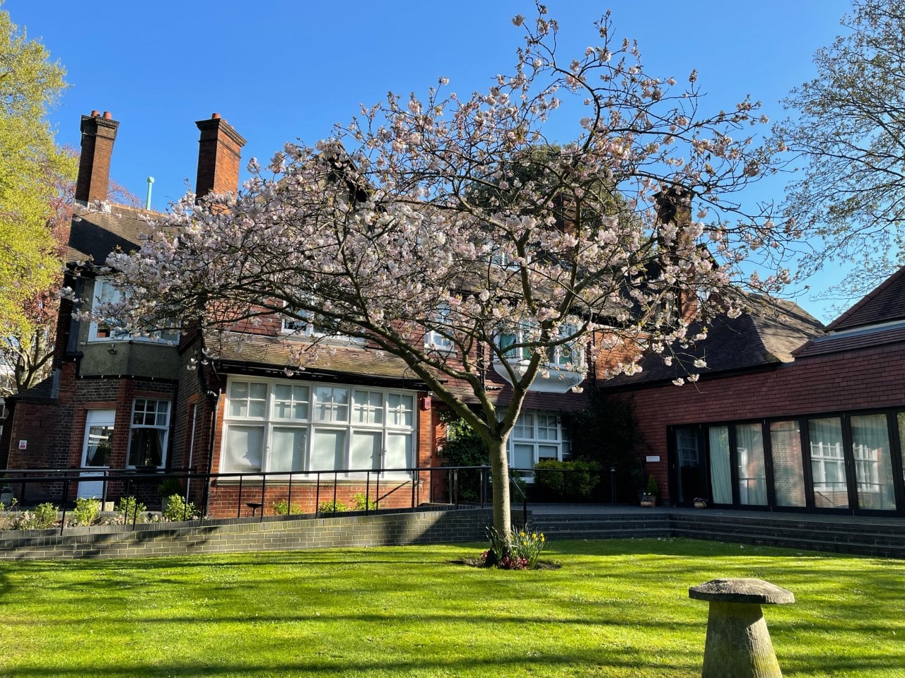 View of the Garden room at the Register office