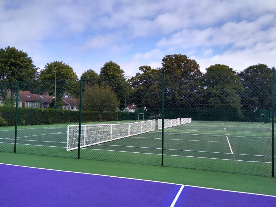 Local tennis courts