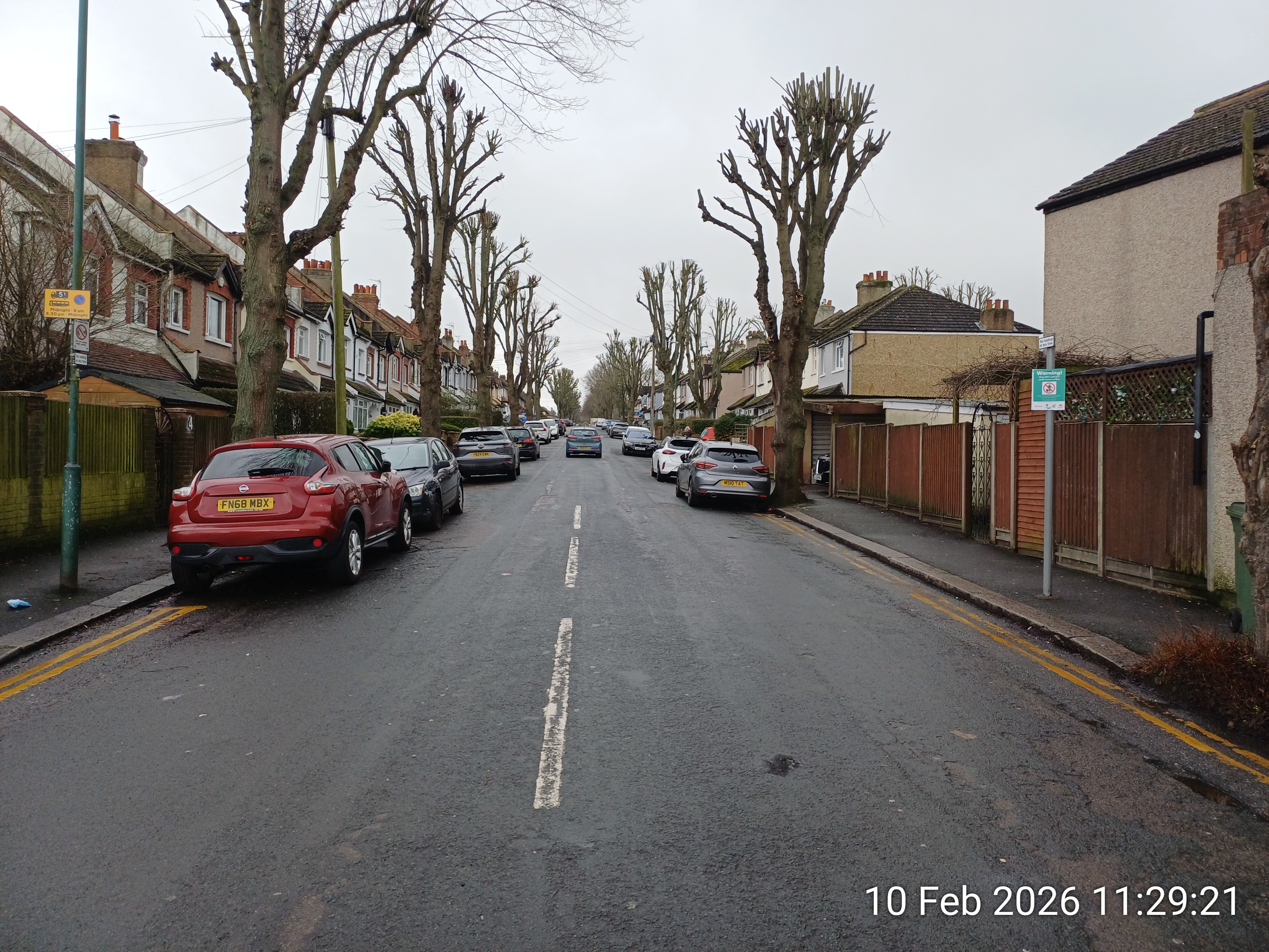 Before of Stanley Road