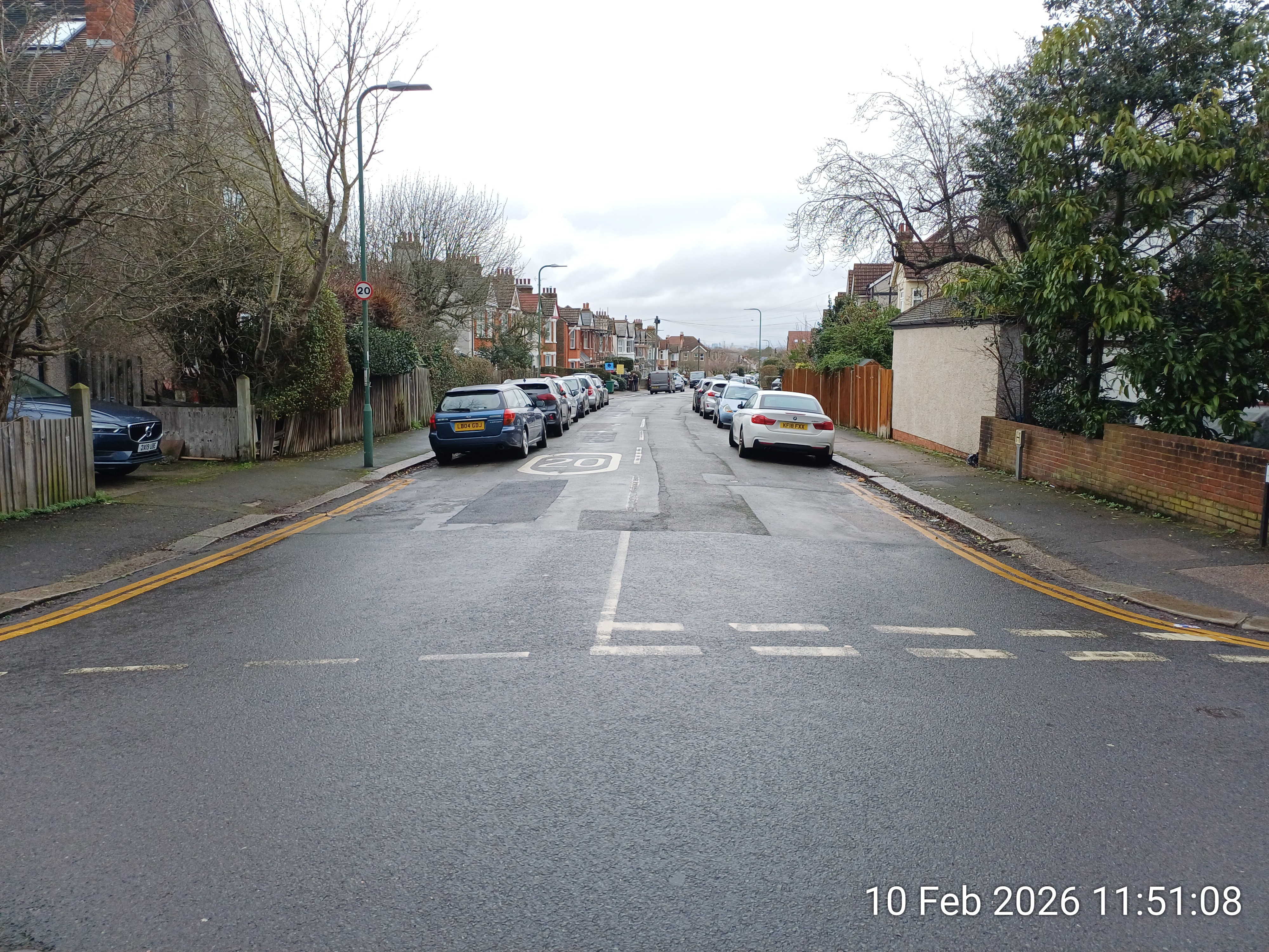 Before Taylor Road works