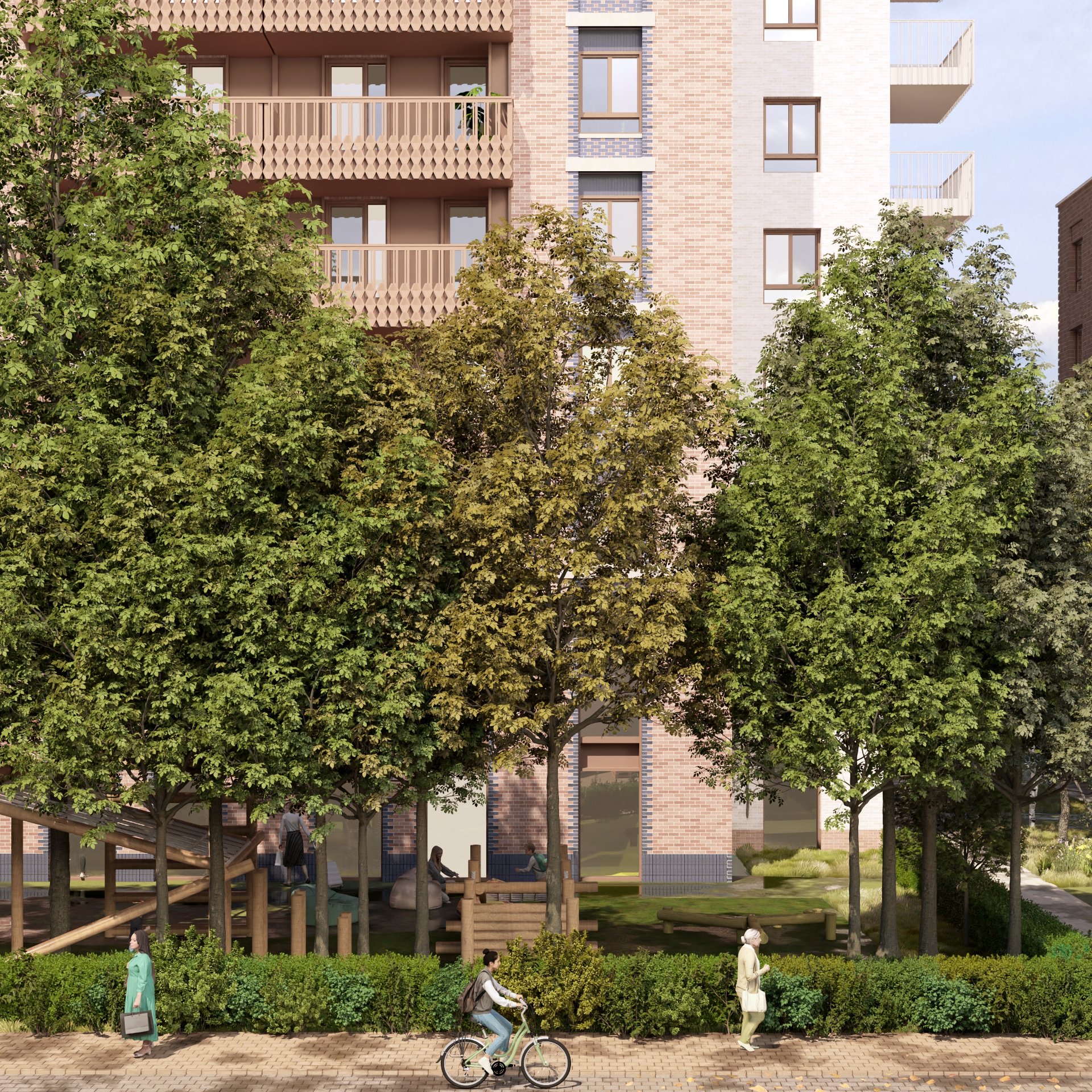 New Elm Grove CGI North View 